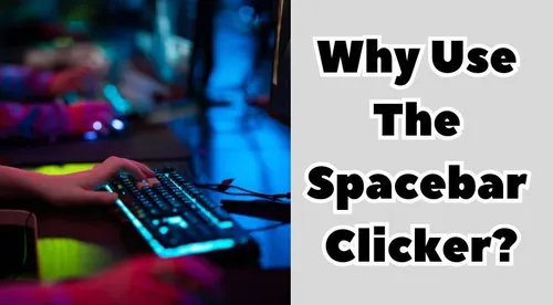 Is my activity or score recorded while using Spacebar Clicker?